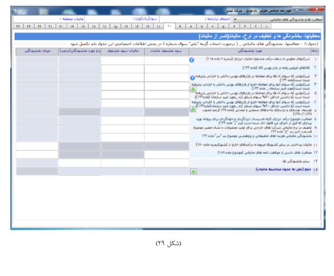 راهنمای استفاده از سامانه دریافت الکترونیکی اظهارنامه مالیاتی اشخاص حقوقی